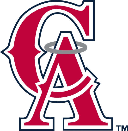 California Angels 1995-1996 Primary Logo iron on transfers for clothing